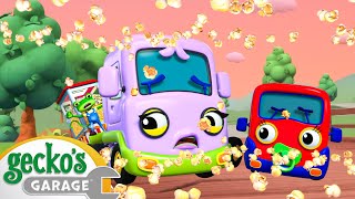 Brave Baby Truck  GECKOS GARAGE  Super Kids Cartoons amp Songs  MOONBUG KIDS  Superheroes [upl. by Drarej427]