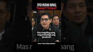 ITO RAW ANG TAMA’T TOTOO Duterte EJK QuadCom [upl. by Nerhe]