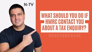 What should you do if HMRC contact you about a tax enquiry [upl. by Harobed]