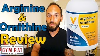 LArginineOrnithine 2000 mg  Vitamin Shoppe  Supplement Review [upl. by Riamu]