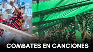 COMBATES MENCIONADOS en CANCIONES del ASCENSO 🇦🇷 LOS TEMAS que HABLAN de PELEAS entre HINCHADAS [upl. by Boylan]