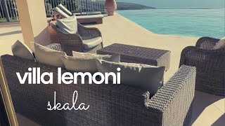 Villa in Kefalonia with Pool  Skala Villa Lemoni Infinity Pool [upl. by Anelac161]