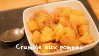 Crumble aux pommes par Alice du blog Au vert avec Lili [upl. by Sirkin340]