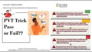 NCLEX EXAM Result 2022  How to do Pearson Vue Trick  PVT Trick  NCLEX RN Exam or Fail  Oct 2022 [upl. by Harrietta]