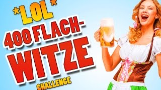 400 Flachwitze Challenge [upl. by Leia]