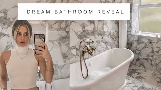 DREAM BATHROOM REVEAL  Fashion Influx [upl. by Roel]