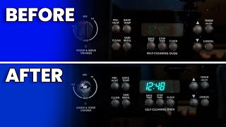 How To Fix Oven Range Dim Display [upl. by Iru53]