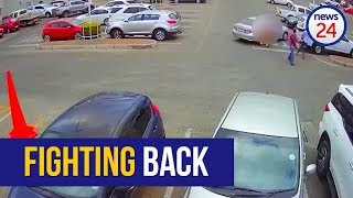 WATCH Wouldbe robber shot dead outside Limpopo mall [upl. by Aneehsar769]