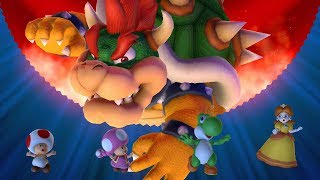 Mario Party 10 Bowser Party 302 Toad Toadette Yoshi Daisy Whimsical Waters Master Difficulty [upl. by Kemme]