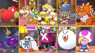 Paper Mario The ThousandYear Door ALL BOSSES  FINAL BOSS  SECRET BOSS FIGHTS Nintendo Switch [upl. by Gunas149]