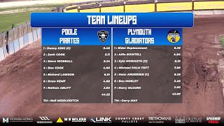 Poole vs Plymouth  Championship  POOLE PIRATES SPEEDWAY 2022 [upl. by Coffin663]