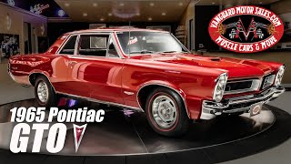 1965 Pontiac GTO For Sale Vanguard Motor Sales 5859 [upl. by Modestine738]