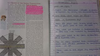 Notes of ch6 democratic Rights Fundamental rightsclass 9th  notes in description [upl. by Moses]