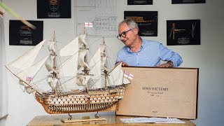 HMS Victory Maqueta  Rumbo Hacia lo Extraordinario  OcCre [upl. by Garrek]