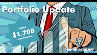 Portfolio Update March 03 Dividends PassiveIncome PortfolioUpdate startinvesting stockmarket [upl. by Nesilla]