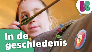 Boogschieten en poepen in een gat 💩 En toen… 😱  Kinderen voor Kinderen helpt mee [upl. by Leanora]