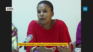 Christiane Taubira parcours d’une femme politique  Franceinfo INA [upl. by Emrich557]