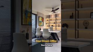 Your dream office starts here✨ officedecor interiordesign trendingshorts happyhomesinterio [upl. by Niehaus]