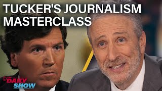 Jon Stewart on Tucker Carlson’s Putin Interview amp Trip to Russia  The Daily Show [upl. by Liew]