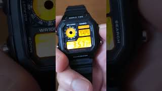 Casio Backlights  Types of backlights used casiowatch [upl. by Gnus197]