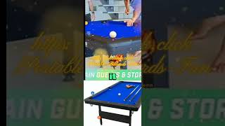 How to Turn Your Living Room into a Pool Hall in Minutes No Tools Required [upl. by Hoag]