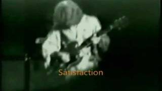 The Rolling Stones  quotSatisfactionquot  Mick Taylor solo guitar  Live 1969 [upl. by Suzanne]