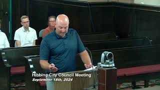 Hibbing City Council 09182024 [upl. by Brenza538]