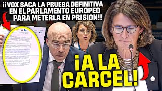 VOX y PP ¡TIRAN DE LA MANTA en el EXAMEN de TERESA RIBERA en el PARLAMENTO EUROPEO ¡¡ES CULPABLE [upl. by Lan]