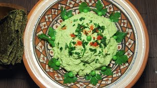 Hummus di Piselli Raw  Ricetta Crudista di CBE [upl. by Dich]