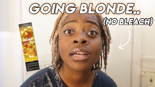 dye my hair with me pt2  Loreal HiColor Honey Blonde [upl. by Agnizn]