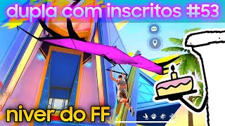 FREE FIRE MAX  dupla com inscritos 53 [upl. by Hitchcock]