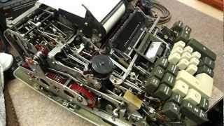 Friden 1217 mechanical calculator [upl. by Eckel]