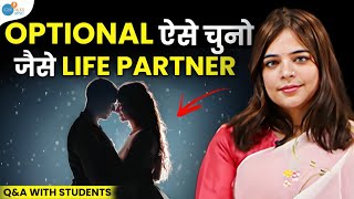 Saloni मैडम ने बताया UPSC में Optional कैसे Choose करें   Saloni Khanna  Josh Talks UPSC [upl. by Eldreeda]