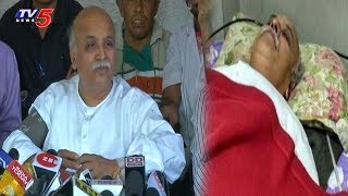 VHP Leader Pravin Togadia Emotional Speech  TV5 News [upl. by Joacima]