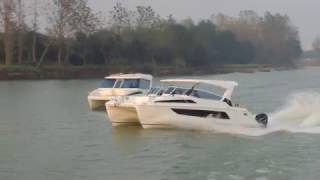 Aquila 36 Power Catamaran Versatility and Performance [upl. by Oikim290]