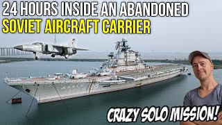 Crazy solo mission to an abandoned Soviet aircraft carrier [upl. by Rodgiva]