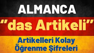 Ders 17 Almanca A1Temel Seviye  das Artikel Kuralları almancaa1 almancaöğren almanya [upl. by Suivatnad]