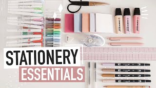 Top 12 Must Have Stationery Essentials for Students 💁‍♂️  Best Stationery Recommendations ✨ [upl. by Etnomal]