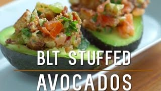 BLT Stuffed Avocados [upl. by Munsey]