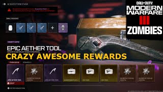 CRAZY AWESOME TIER 2 REWARDS  Modern Warfare III Zombies [upl. by Dalston]