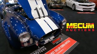 2023 Collection Displays Mecum Auto Auction [upl. by Lorianne]