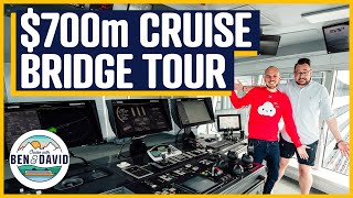 700 million Cruise Ship Bridge Tour  Virgin Voyages  Scarlet Lady [upl. by Biagi]