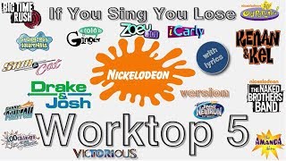 Try Not To Sing Along  Nickelodeon Version wirh lyrics  If You Sing You Lose Nickelodeon [upl. by Mosier840]