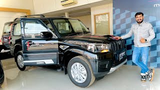 2024 Mahindra Scorpio Classic S Black  13 Lakh Top Model ❓ Walkaround and Full Detail  Dabangg SUV [upl. by Druce892]