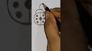 how to draw insect 🐞 drawing shorts [upl. by Gretna]