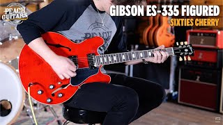 No TalkingJust Tones  Gibson ES335 Figured Sixties Cherry  205320022 [upl. by Lepper]