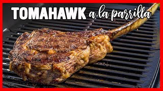 Cómo cocinar Tomahawk Steak a la PARRILLA ¿El mejor corte de carne [upl. by Schweitzer]