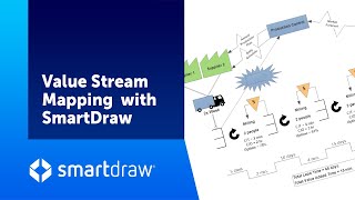 Value Stream Mapping with SmartDraw [upl. by Aerdnod959]