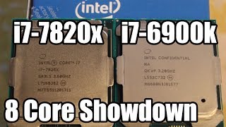 i77820x vs i76900k Showdown  Core To Core Comparison [upl. by Hollander]