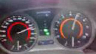 Lexus IS 250 Acceleration 0225 kmh in car [upl. by Felten]